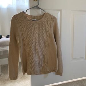 Cable Knit J Crew Sweater!